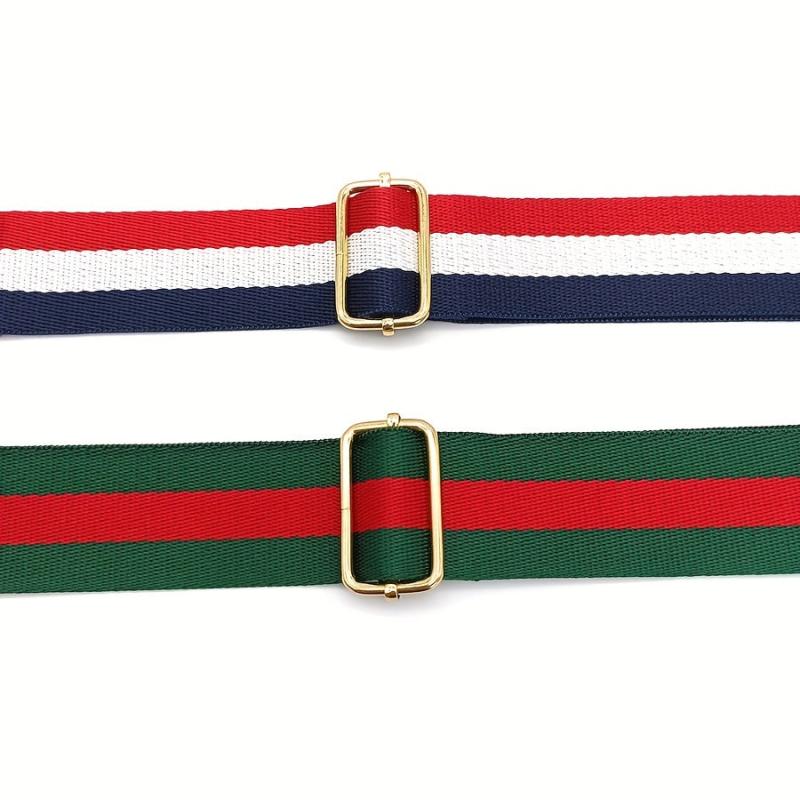 Colorblock Bag Strap Durable Adjustable Travel Accessories