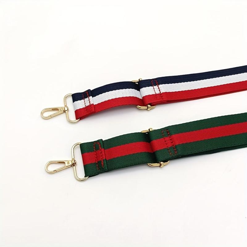 Colorblock Bag Strap Durable Adjustable Travel Accessories