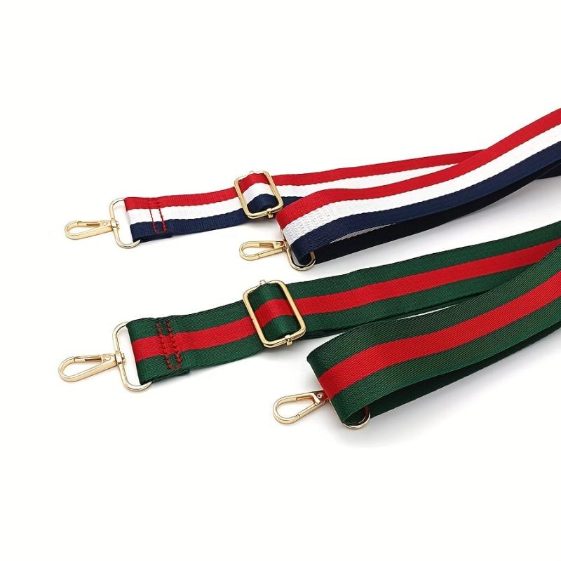Colorblock Bag Strap Durable Adjustable Travel Accessories