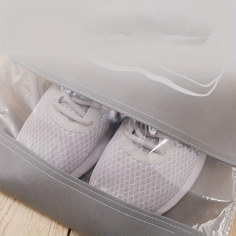 2PCS Foldable Shoes Storage Bag Dustproof Drawstring Bag