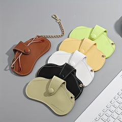 Minimalist Glasses Storage Pouch Lightweight Organizer With Chain Strap