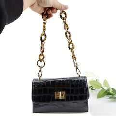 Acrylic Bag Chain Strap - Reusable Shoulder Handbag Replacement