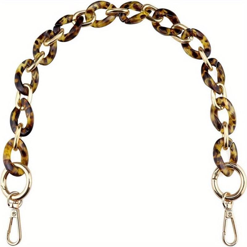 Acrylic Bag Chain Strap - Reusable Shoulder Handbag Replacement