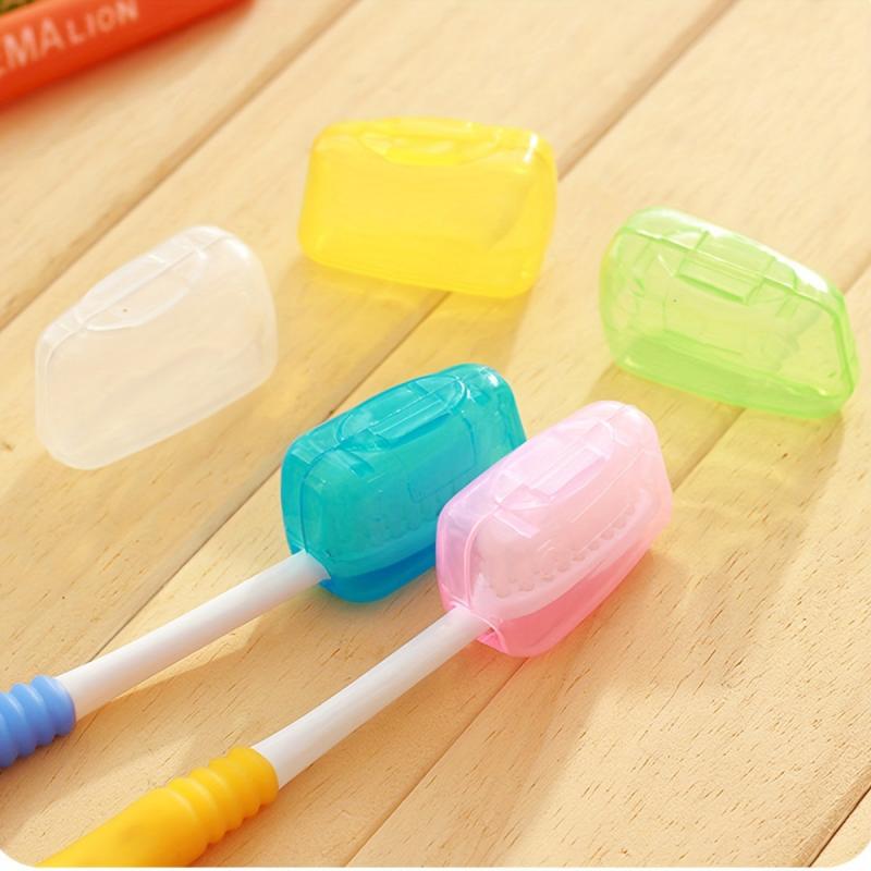 5PCS Portable Toothbrush Case Travel Toothbrush Cover Lightweight Protector