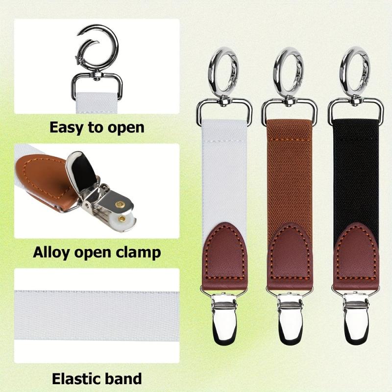Elastic Hat Clip On Bag Holder for Travel