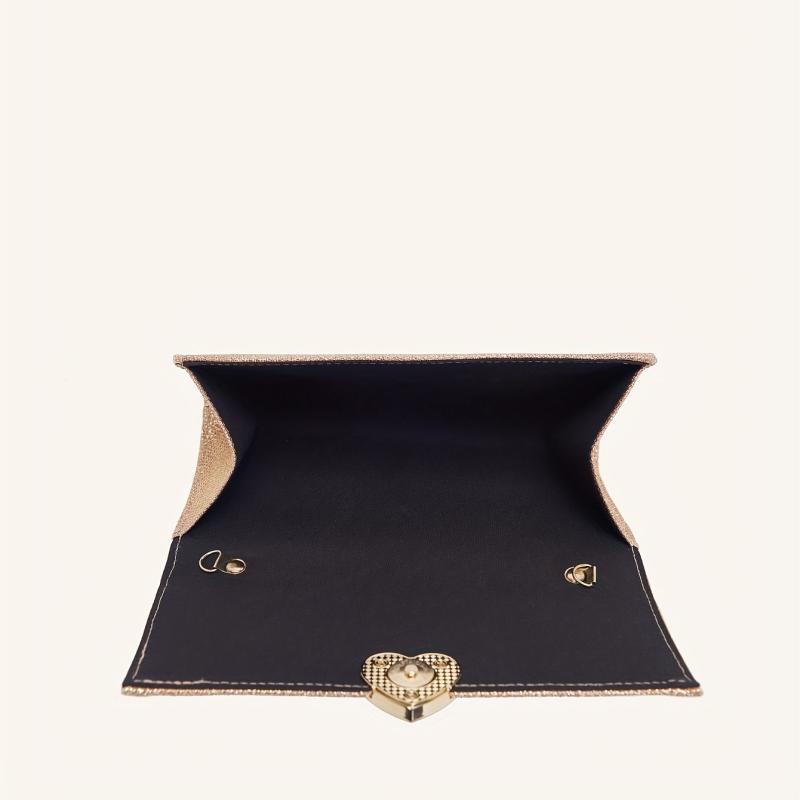 Glitter Evening Clutch Bag Dinner Purse For Wedding Party Prom