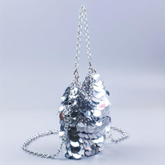 Glitter Sequin Evening Bag Sparkling Dinner Clutch Purse Banquet Handbag
