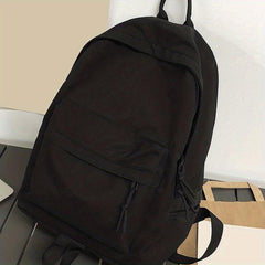Harajuku Solid Laptop Backpack Large Capacity Travel Backpack