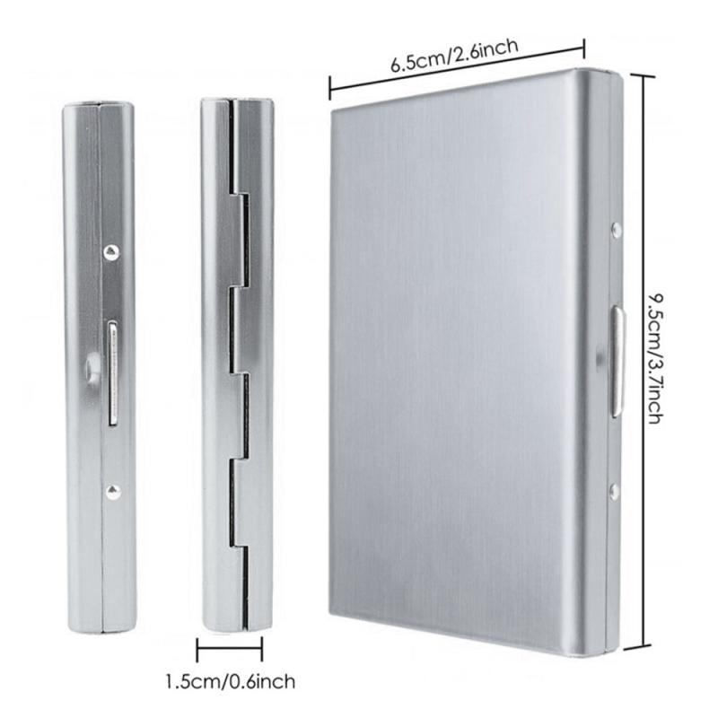 RFID Blocking Card Holder Slim Wallet Anti theft Credit Card Case