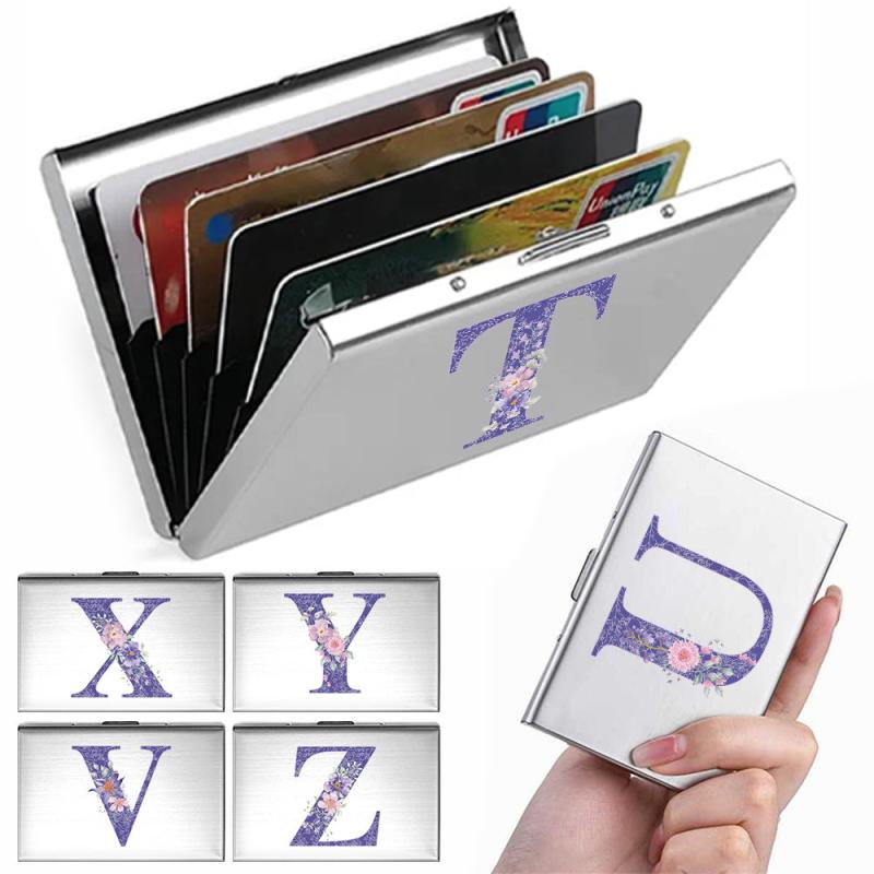 RFID Blocking Card Holder Slim Wallet Anti theft Credit Card Case