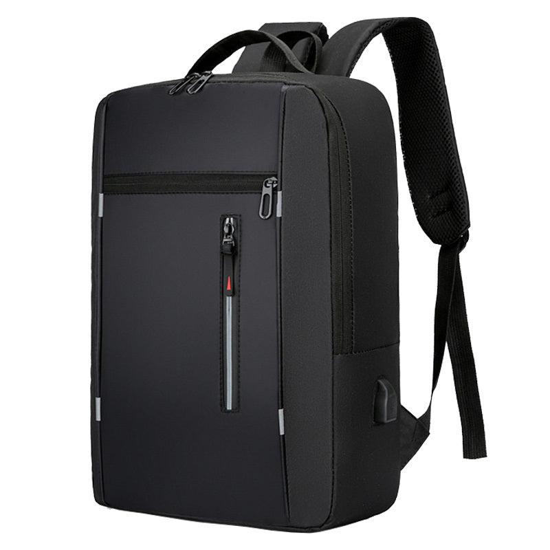 Waterproof Business Backpack USB Charging Port School Laptop Large Capacity Men