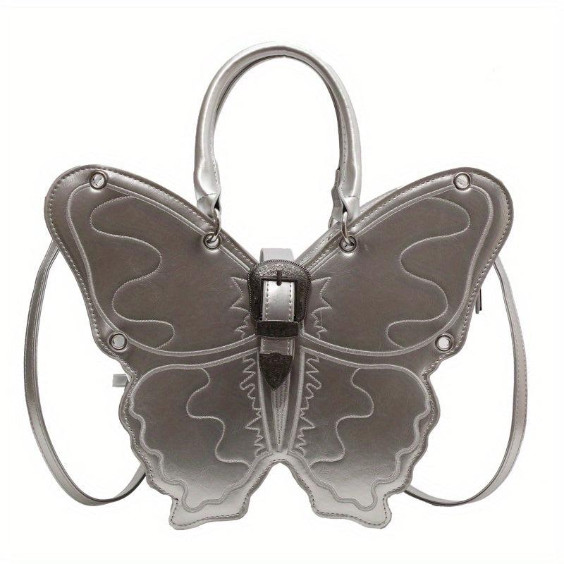 Punk Style Butterfly Backpack Vintage Y2K Crossbody Bag