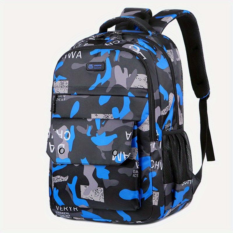 Camouflage Backpack Casual Large Capacity Travel Backpack Laptop Bag