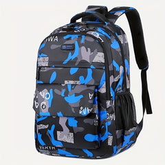 Camouflage Backpack Casual Large Capacity Travel Backpack Laptop Bag