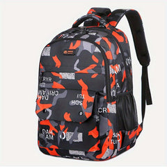 Camouflage Backpack Casual Large Capacity Travel Backpack Laptop Bag