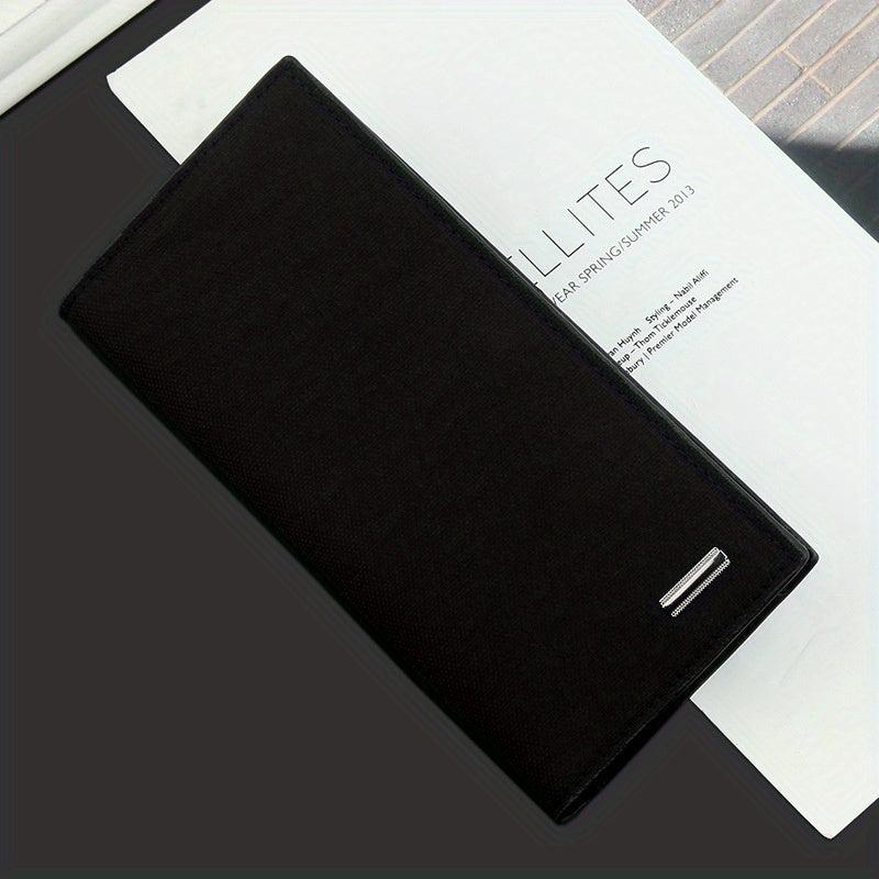 Men's Canvas Clutch Wallet Multifunctional Wallet
