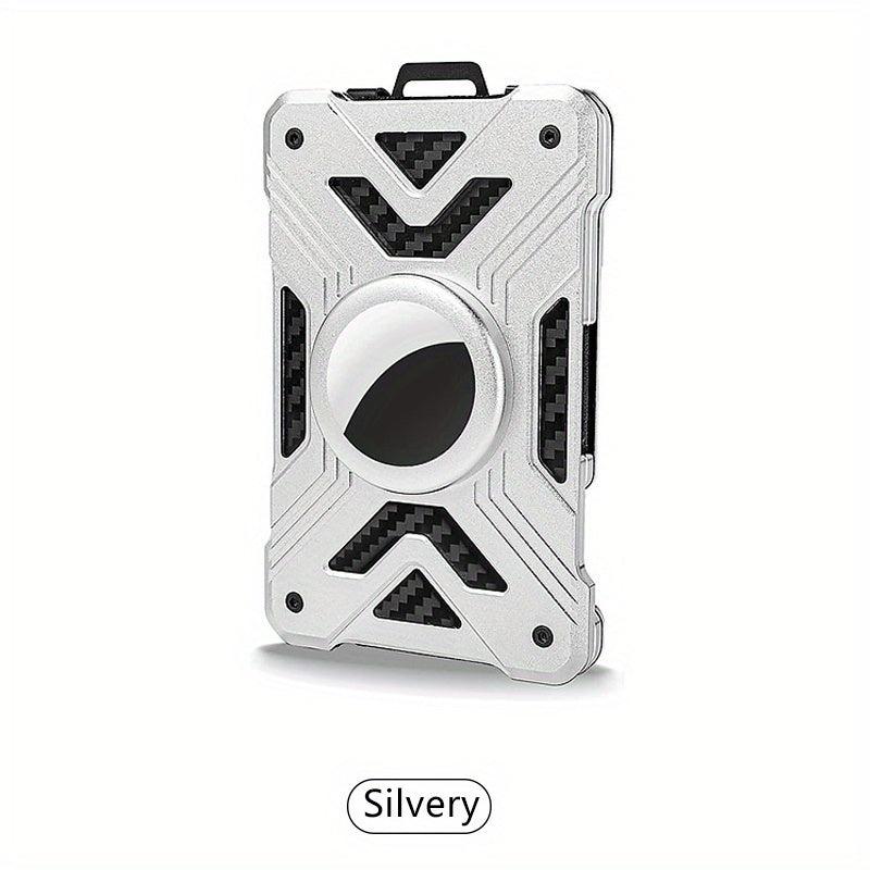RFID Blocking Card Holder Carbon Fiber Wallet Money Clip