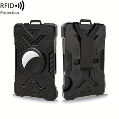 RFID Blocking Card Holder Carbon Fiber Wallet Money Clip