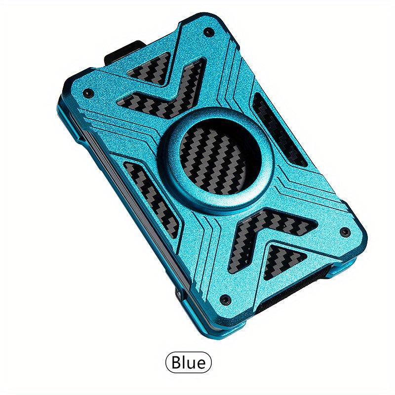 RFID Blocking Card Holder Carbon Fiber Wallet Money Clip