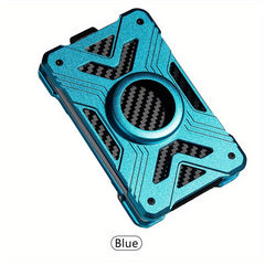 RFID Blocking Card Holder Carbon Fiber Wallet Money Clip