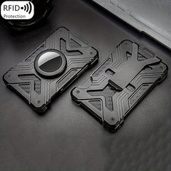 RFID Blocking Card Holder Carbon Fiber Wallet Money Clip