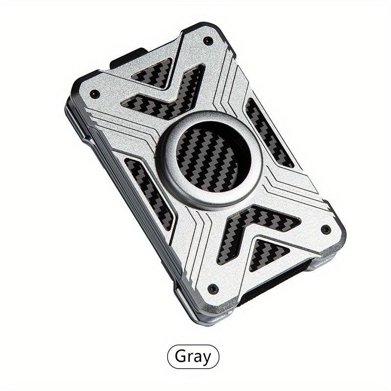 RFID Blocking Card Holder Carbon Fiber Wallet Money Clip