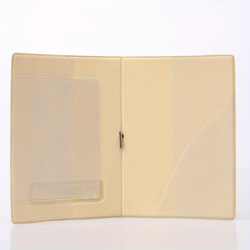 Men's Camo ID Holder Passport Protector Cover Card Bag