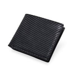 Men's RFID Blocking Wallet Slim Bifold Wallet Carbon Fiber