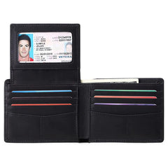 Men's RFID Blocking Wallet Slim Bifold Wallet Carbon Fiber