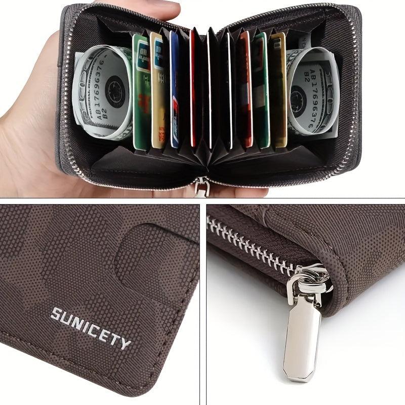 Men's Vintage Leather Card Holder Wallet