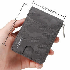Men's Vintage Leather Card Holder Wallet