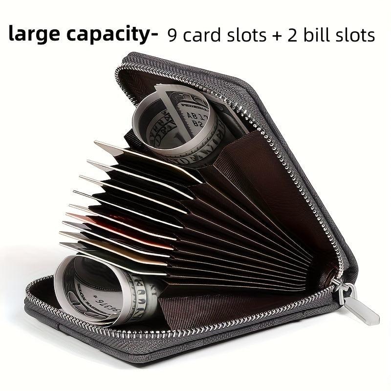 Men's Vintage Leather Card Holder Wallet