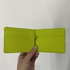 Men's Small Money Clip Card Holder Bifold Case