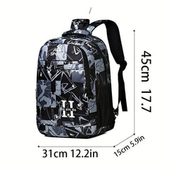 Large Capacity Waterproof Laptop Backpack for School College Student