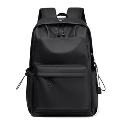 Men's 35 56 Cm Laptop Backpack USB Charging Port Earphone Hole Travel Backpack