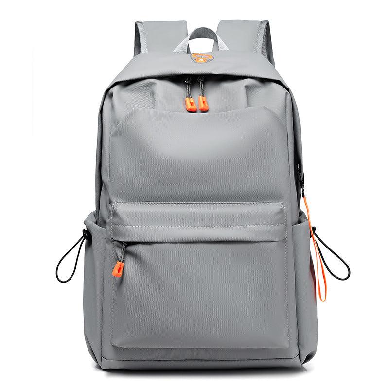 Men's 35 56 Cm Laptop Backpack USB Charging Port Earphone Hole Travel Backpack