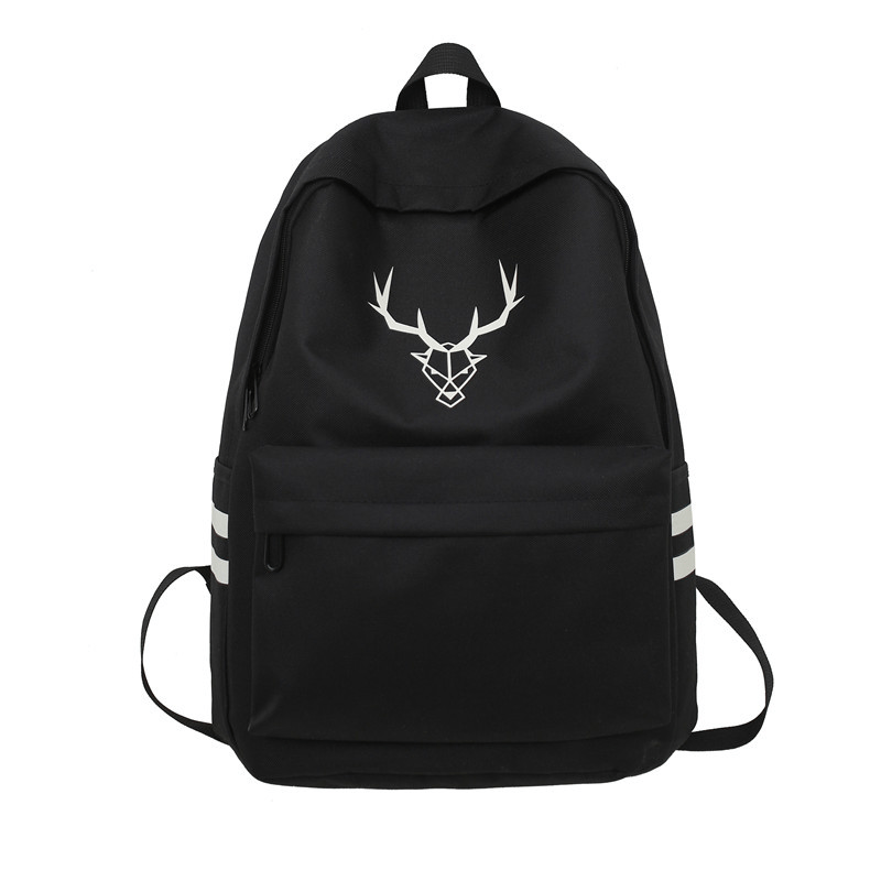 Men's Waterproof Student Backpack Luminous Travel Bag