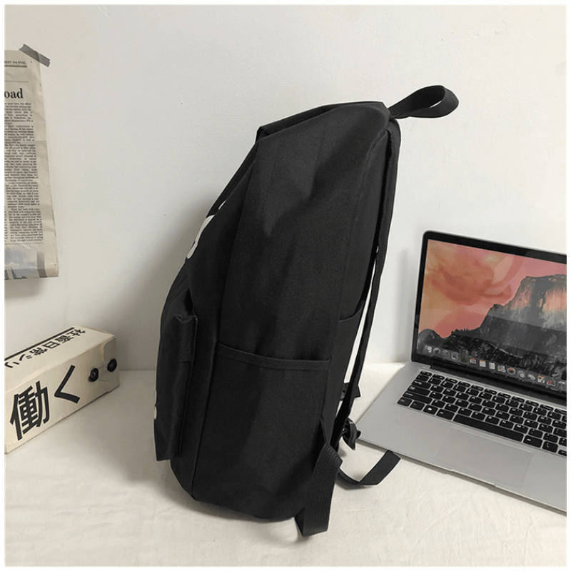 Men's Waterproof Student Backpack Luminous Travel Bag