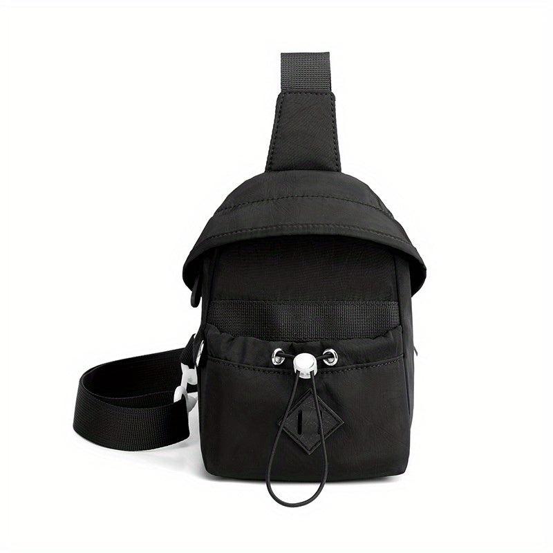 Women's Solid Chest Bag Sports Sling Bag