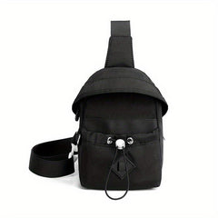 Women's Solid Chest Bag Sports Sling Bag