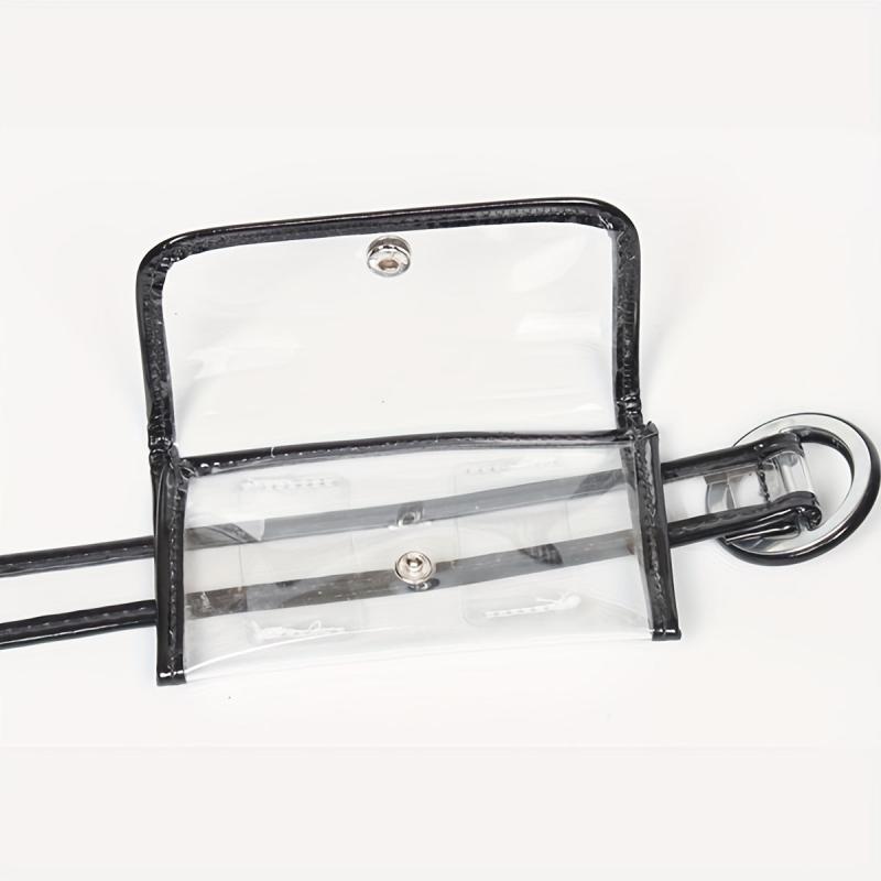 Transparent Waist Bag Mini Running Storage Bag All Match Niche Fancy Pack