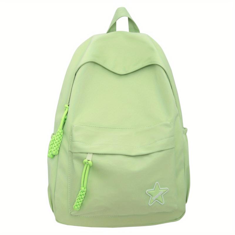 Large Capacity Nylon Schoolbag Girls Junior High School Students