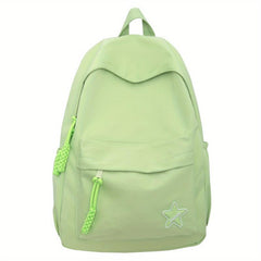 Large Capacity Nylon Schoolbag Girls Junior High School Students