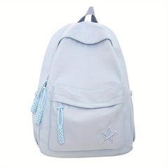 Large Capacity Nylon Schoolbag Girls Junior High School Students