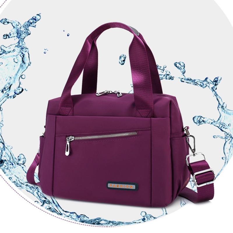 Casual Solid Shoulder Bag Large Capacity Crossbody Bag