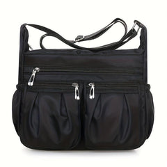 Stylish Waterproof Nylon Crossbody Bag for Middle Aged Women