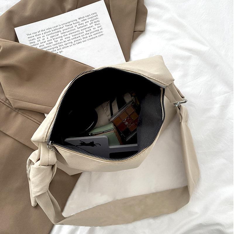 Casual Minimalist Shoulder Bag Solid Large Capacity Crossbody Bag
