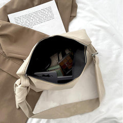 Casual Minimalist Shoulder Bag Solid Large Capacity Crossbody Bag