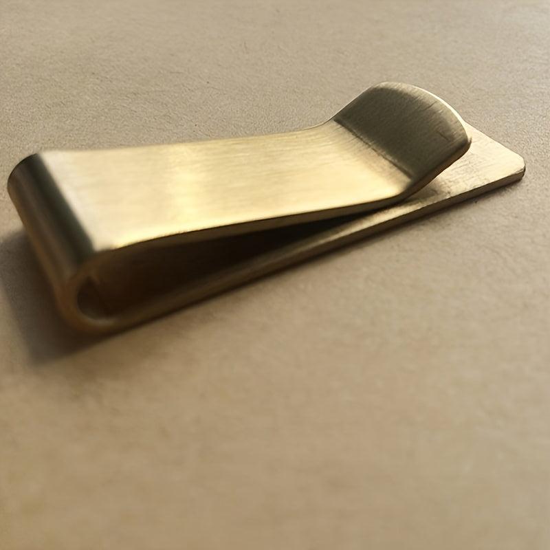 Stainless Steel Slim Clips Money Clip Credit Card Cash Holder
