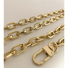 Metal Purse Chain Strap 9mm Thick O Ring Crossbody Bag Chain Replacement